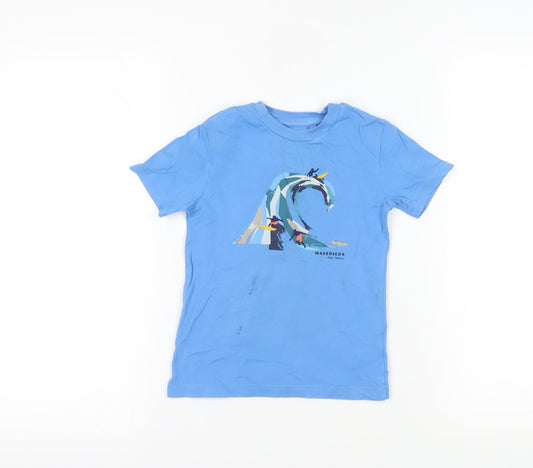 Next Blue Graphic T-Shirt for Boys 4 Years