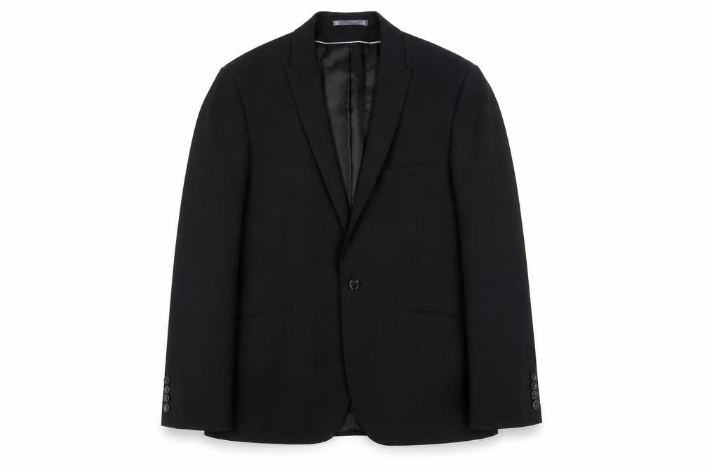 Burton Black Slim Blazer Size 40L Formal Men