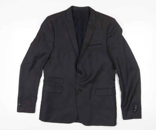 The Kooples Black Wool Blazer XL New