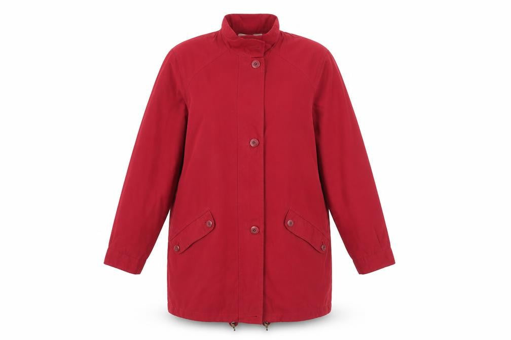 Marks and Spencer Red Mid-Length Coat Size 14