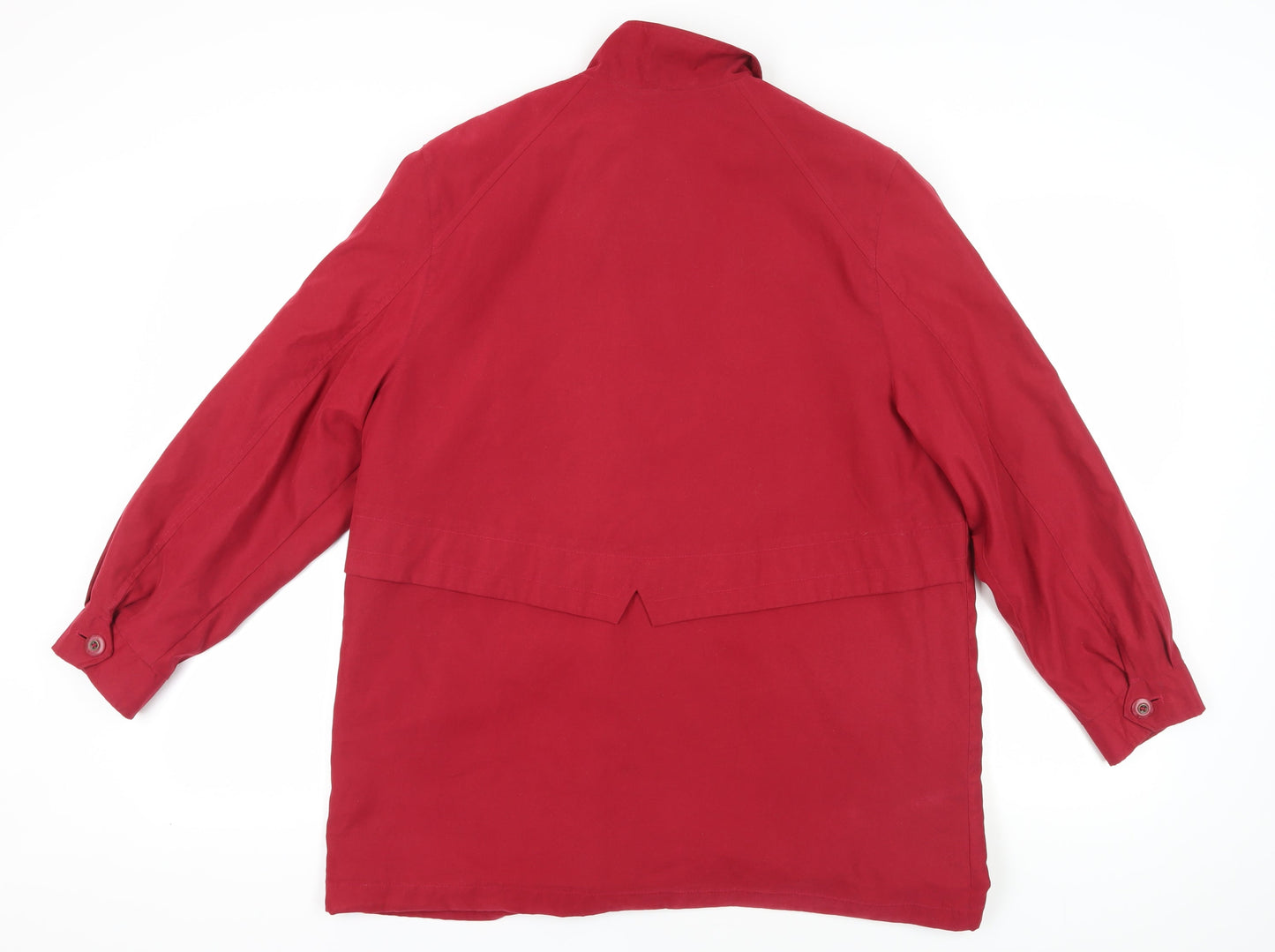 Marks and Spencer Red Mid-Length Coat Size 14