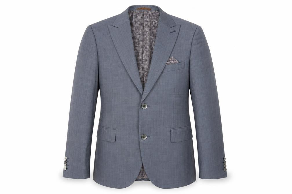NEXT Mens Grey Wool Jacket Blazer Size 38 Regular