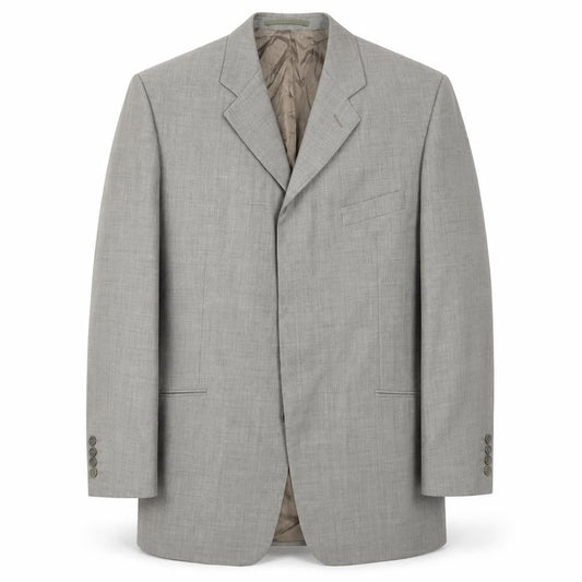 Tessuti Mens Beige Wool Jacket Blazer Size 42 Regular