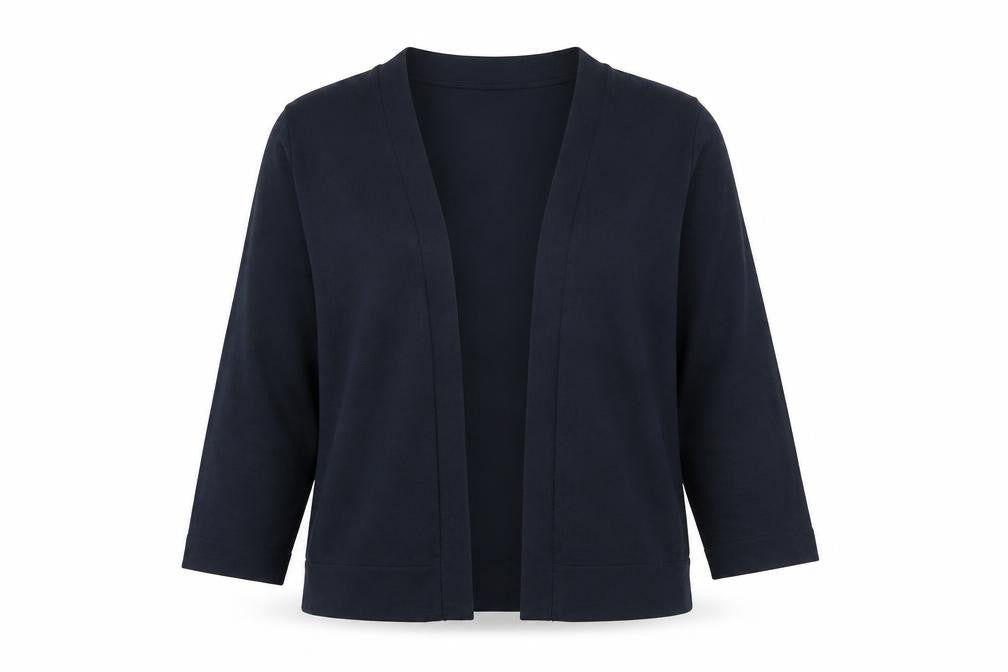 Paraphrase Womens Blue V-Neck Viscose Cardigan Jumper Size 12