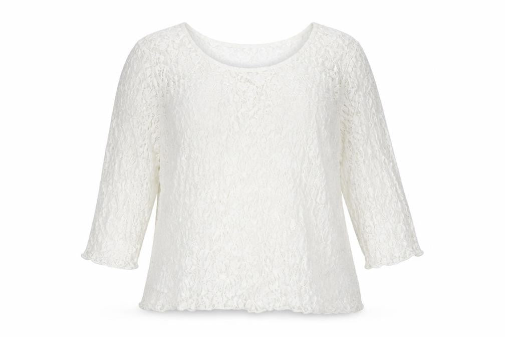 Savoir Womens White Polyamide Basic Blouse Size 16 Boat Neck