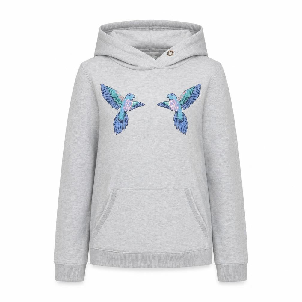 Oasis Womens Grey Cotton Pullover Hoodie Size XS Pullover - ZSL Let's work for wildlife