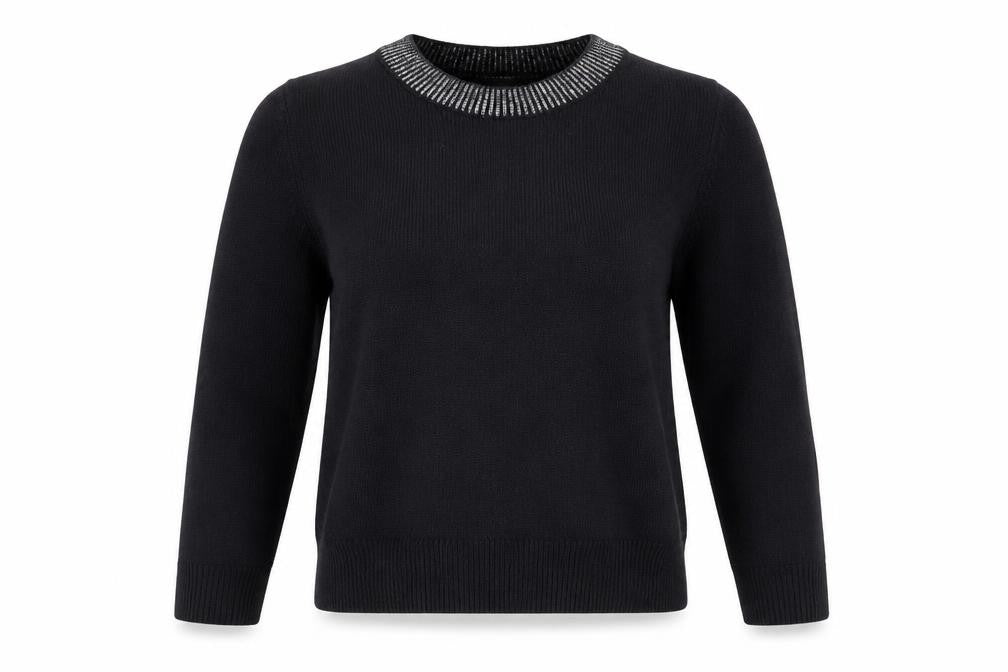 Gap Womens Blue Round Neck Acrylic Pullover Jumper Size S