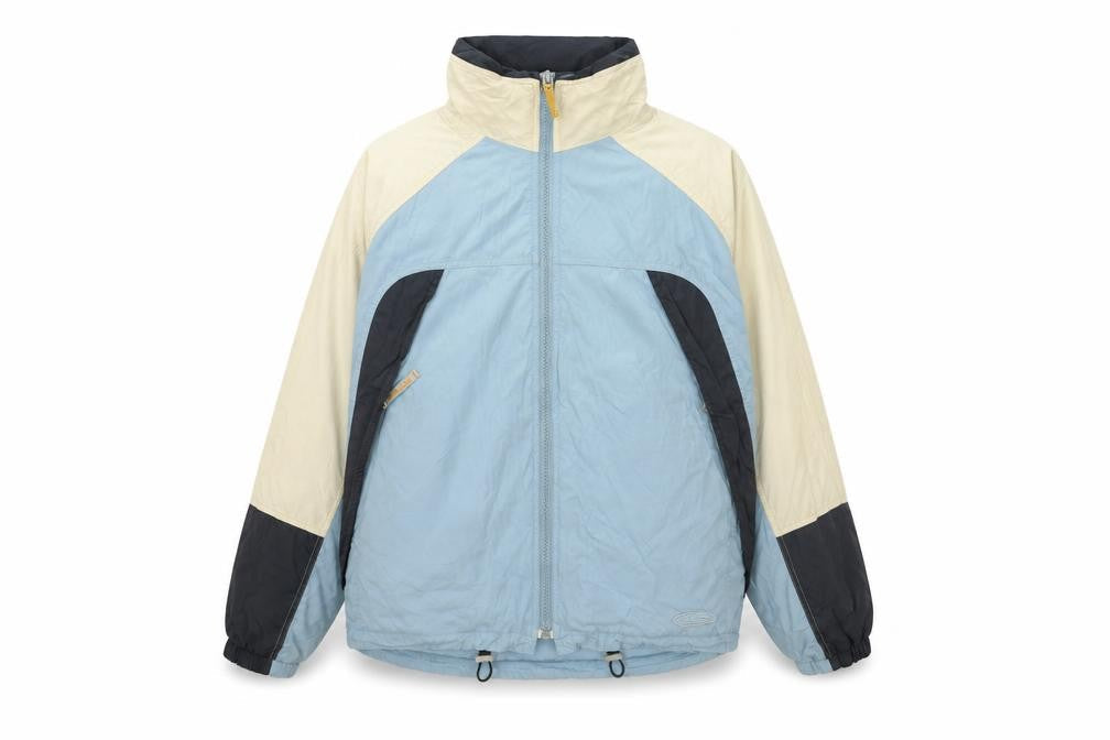 Out There Mens Blue Rain Coat Coat Size XL Zip