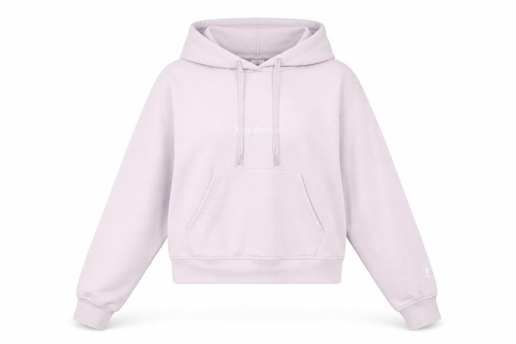 Juicy Couture Womens Purple Cotton Pullover Hoodie Size M Pullover - Juicy Couture Sport