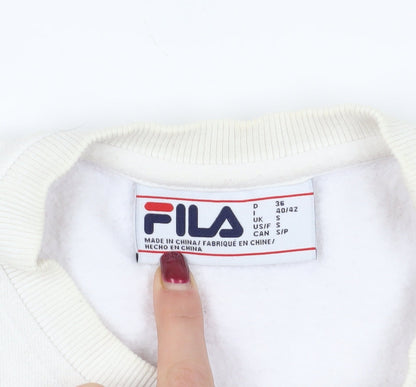 Additional view of Fila White Pullover Sweatshirt - Women's, size S