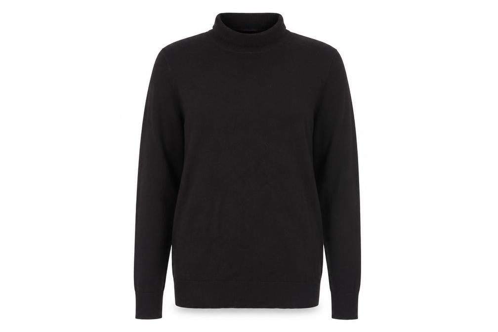 Next Black Roll Neck Jumper XS Women Casual