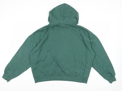 Back view of Kaia Green Pullover Hoodie UK 10
