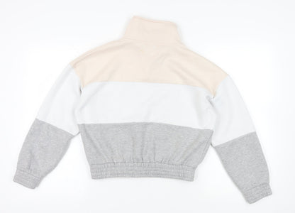 Back view of I SAW IT FIRST Colourblock Sweatshirt, size 10