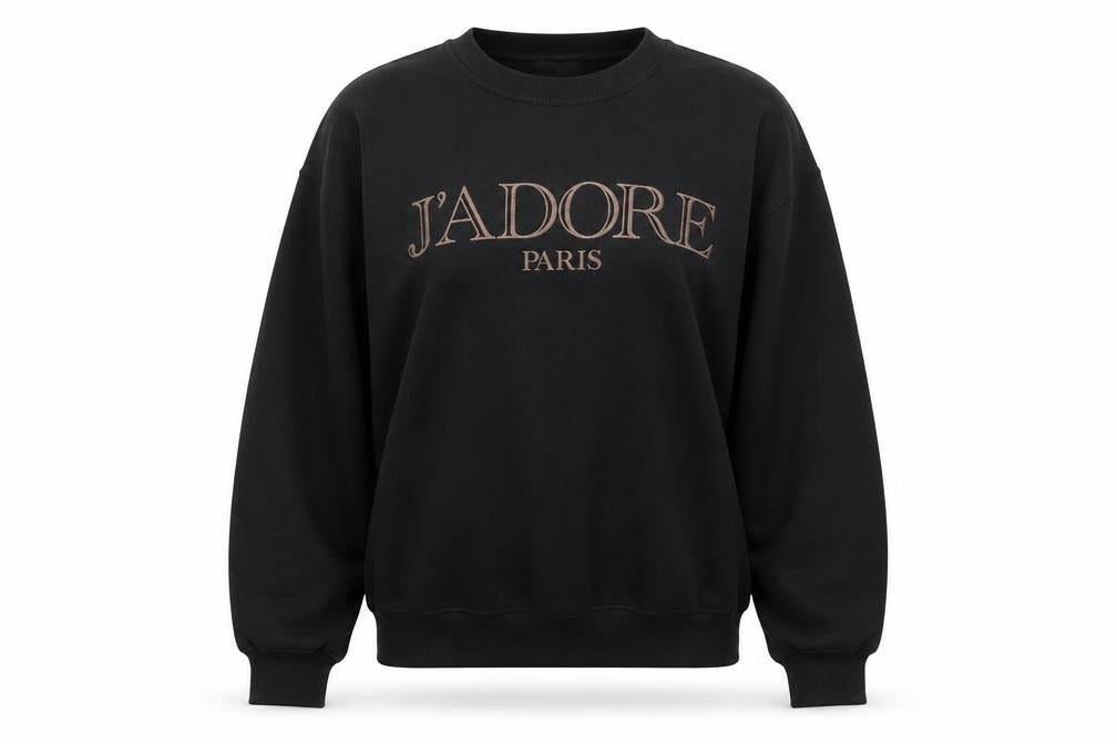 AX Paris Black J'Adore Sweatshirt M/L