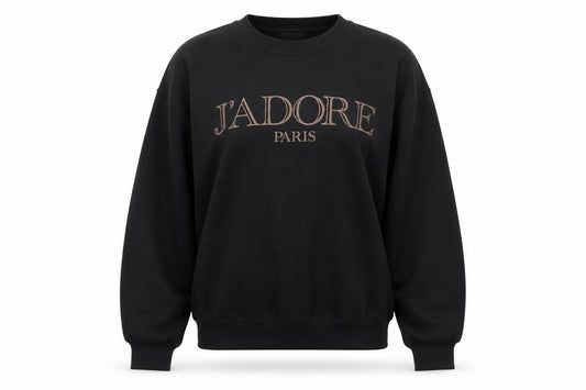 AX Paris Black J'Adore Sweatshirt M/L