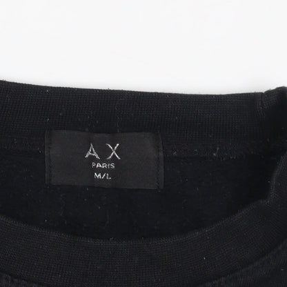 Brand and care label for AX Paris Black J'Adore Sweatshirt M/L