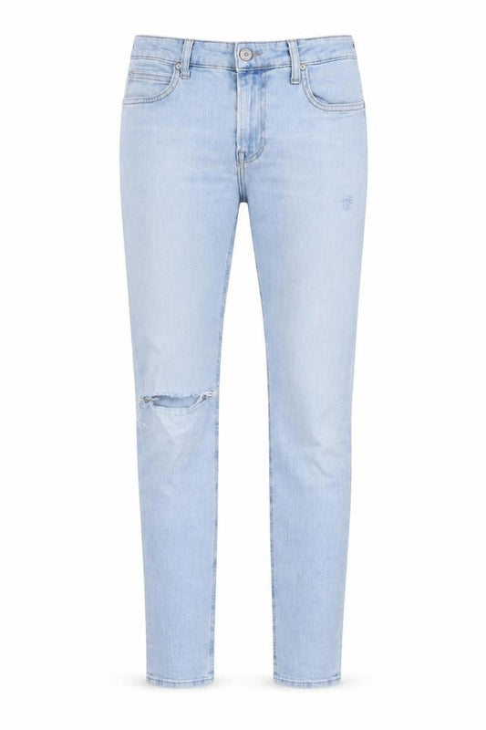 Lee Womens Blue Cotton Skinny Jeans Size 31 in L34 in Regular Zip