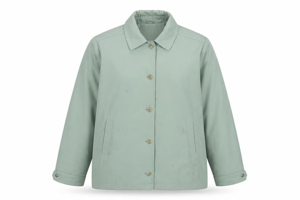 David Barry Womens Green Jacket Size 20 Button - Pockets