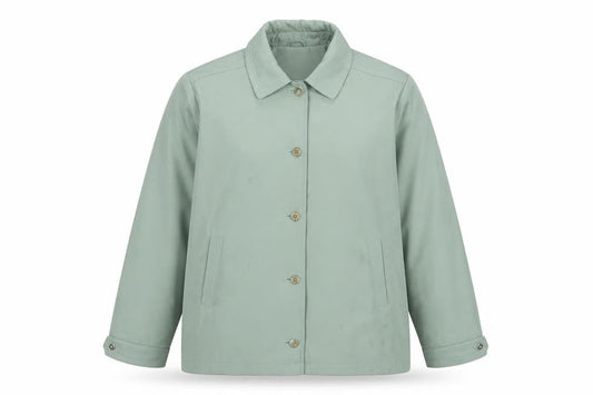 David Barry Womens Green Jacket Size 20 Button - Pockets