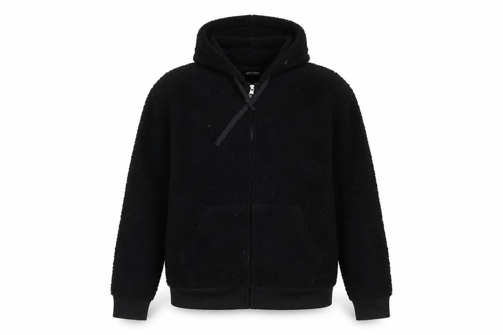 Brave Soul Mens Black Jacket Size XL Zip