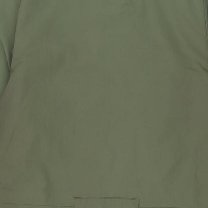 Brand and care label for Red Herring women’s green jacket, size UK 12, zip
