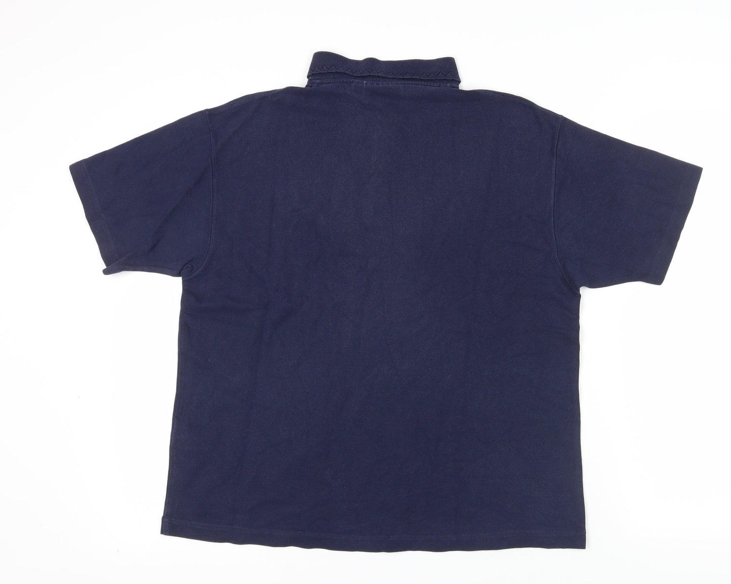 Holmewood Blue Polo Shirt L Cotton Casual