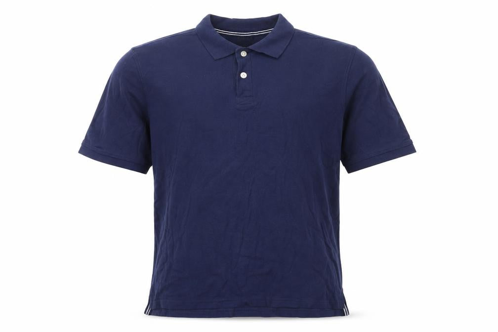 LIVERGY Blue Cotton Polo Shirt - Size L - Casual & Stylish