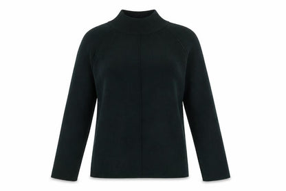 Front view of Next Green jumper, size 10, Mock Neck, Excellent