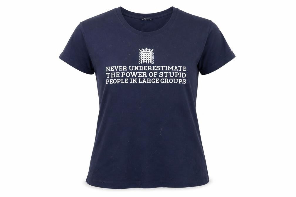 T-34 Blue T-Shirt, Size 14, Crew Neck Classic