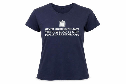 Front view of T-34 Blue T-Shirt, size 14, Crew Neck Classic