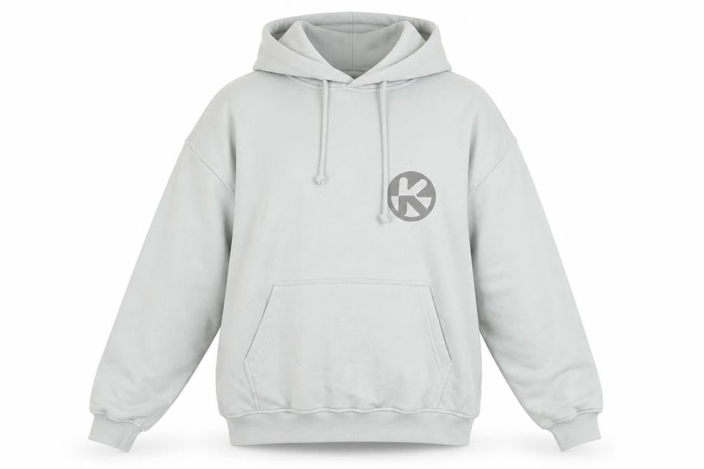 Kontor Grey Pullover Hoodie - L - Unisex Casual