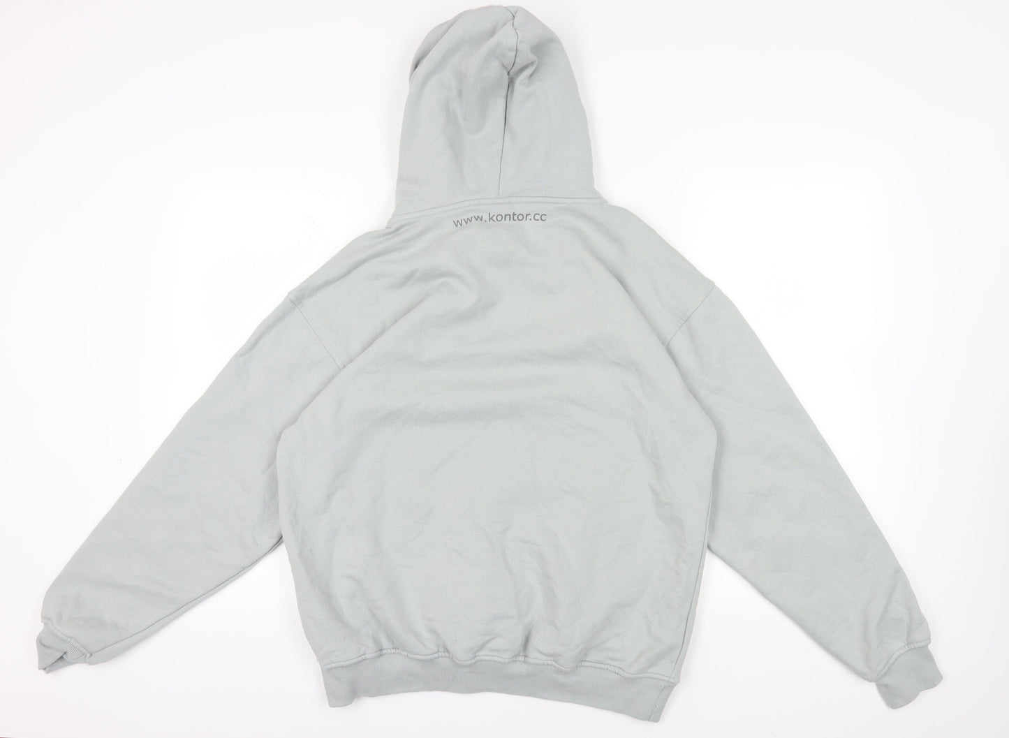 Kontor Grey Pullover Hoodie - L - Unisex Casual