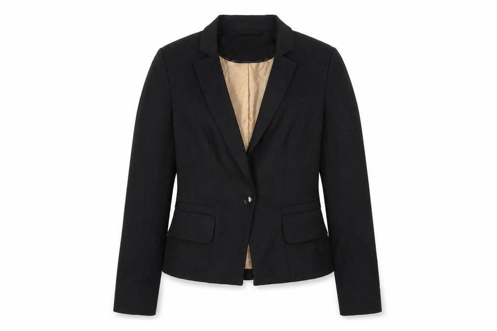 Oasis Womens Black Jacket Blazer Size 10 Button
