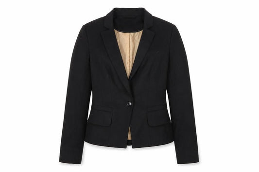 Oasis Womens Black Jacket Blazer Size 10 Button