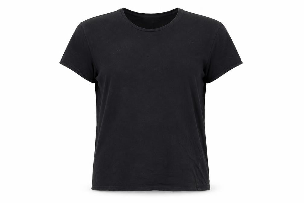 Twisted Soul Womens Black 100% Cotton Basic T-Shirt Size M Round Neck