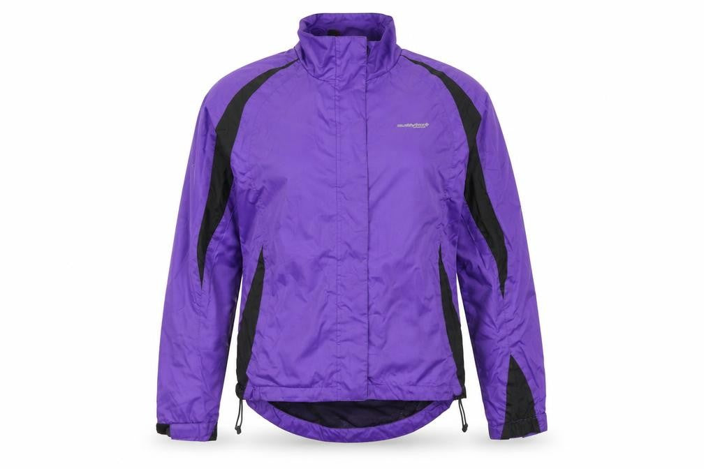Muddy Fox Womens Purple Jacket Coat Size 10 Zip