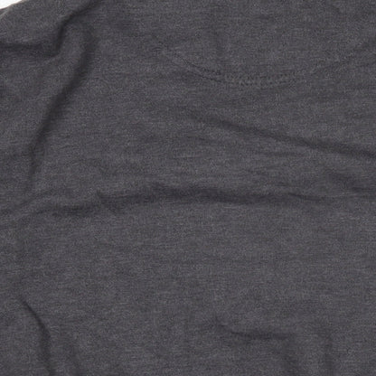 U.S. Polo Assn. Mens Grey Polyester Pullover Sweatshirt Size S