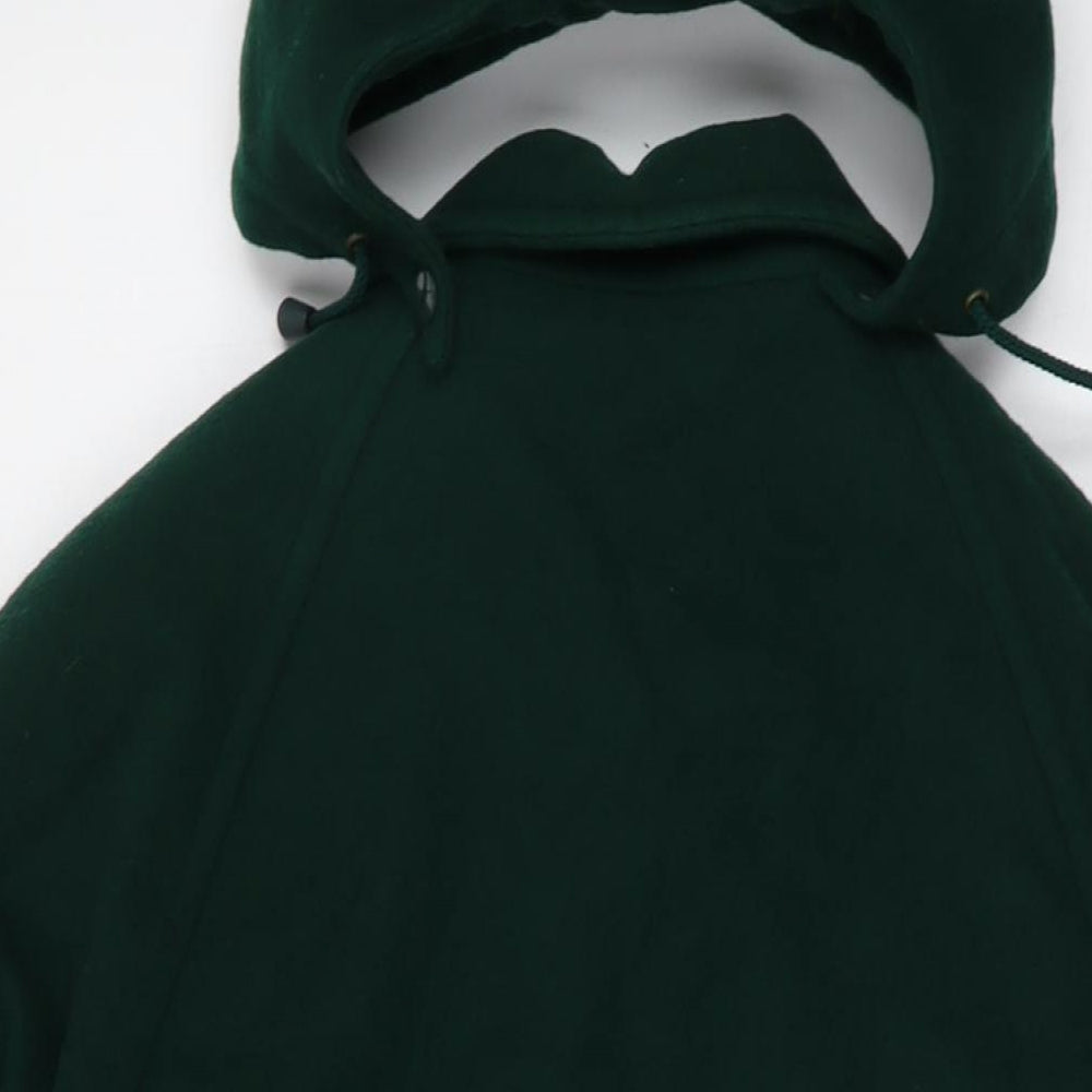 Dannimac Womens Green Overcoat Coat Size S Zip