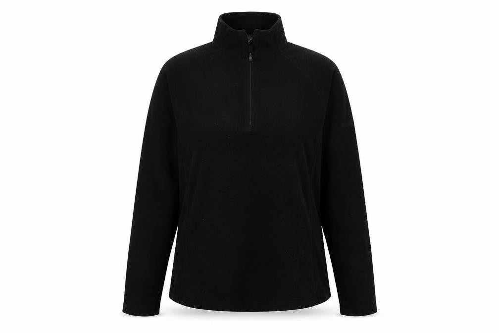 F. LL Compangolo Womens Black Polyester Pullover Sweatshirt Size 14 Pullover