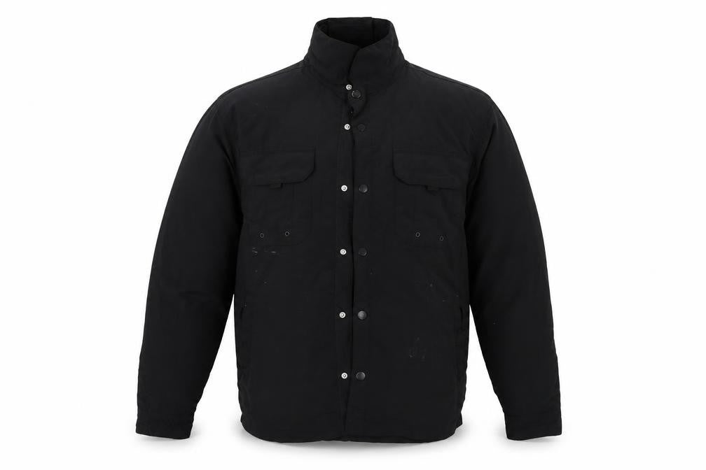 Brave Soul Mens Black Jacket Size L Zip