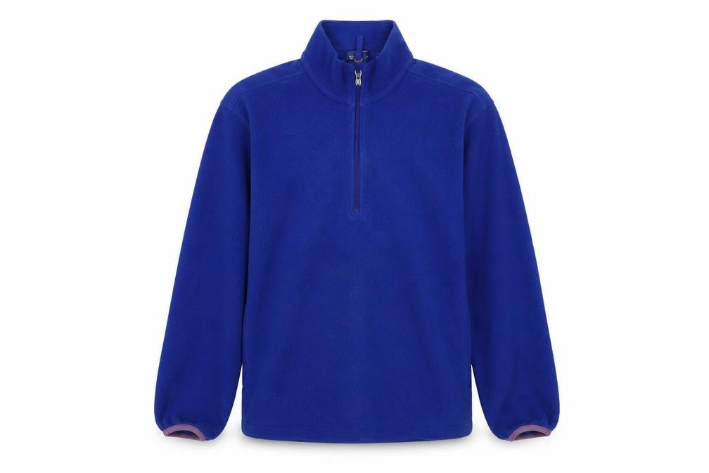 Lands' End Mens Blue Polyester Pullover Sweatshirt Size L