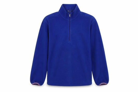 Lands' End Mens Blue Polyester Pullover Sweatshirt Size L