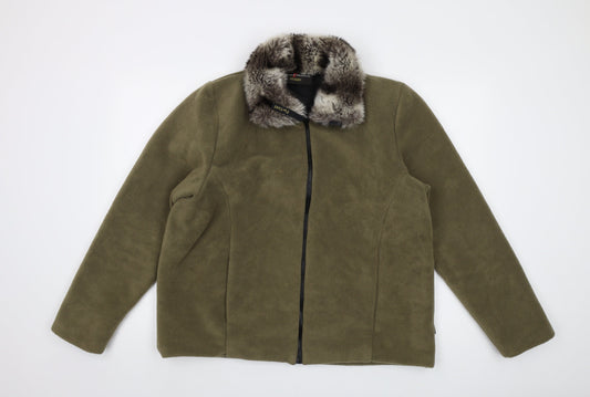Farfield Original Womens Green Jacket Size XL Zip