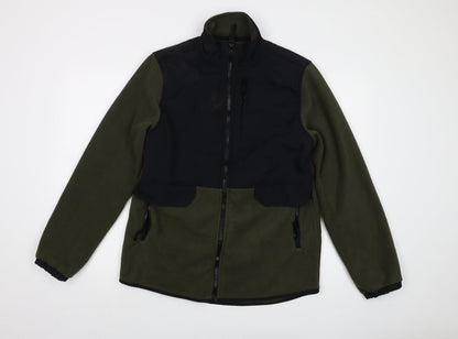Nerve Mens Green Jacket Size M Zip