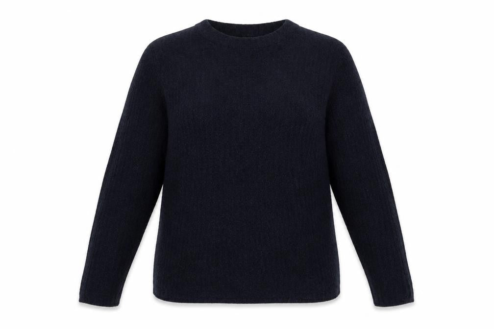 JDY Womens Blue Crew Neck Polyester Pullover Jumper Size XL