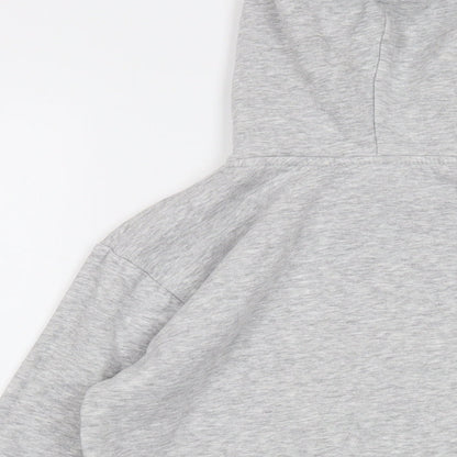 Sonic Boys Grey Cotton Pullover Hoodie Size 12-13 Years Pullover