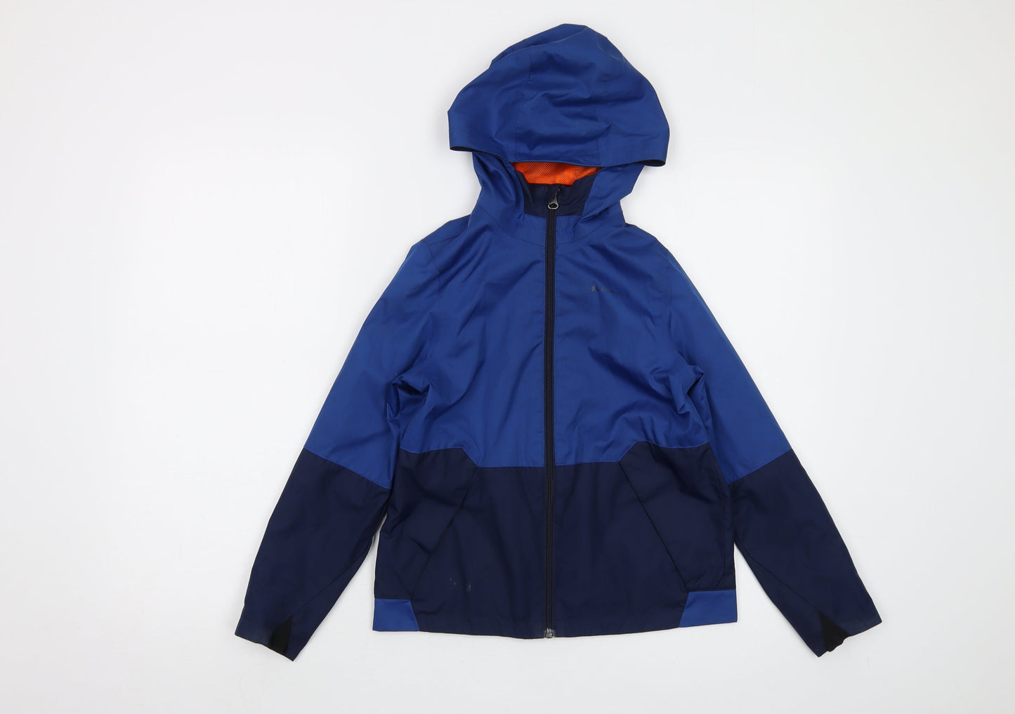 Quechua Boys Blue Jacket Size 10 Years Zip