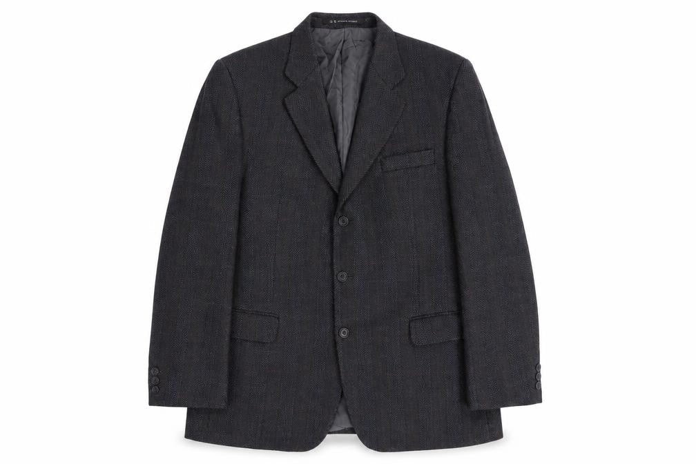 NEXT Mens Grey Plaid Wool Jacket Suit Jacket Size 42 Regular