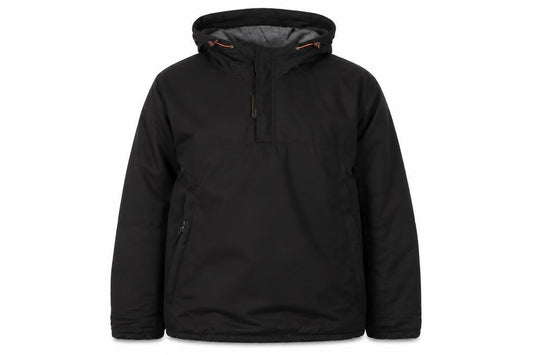 One Valley Mens Brown Windbreaker Jacket Size M Zip - Logo, Embroidered