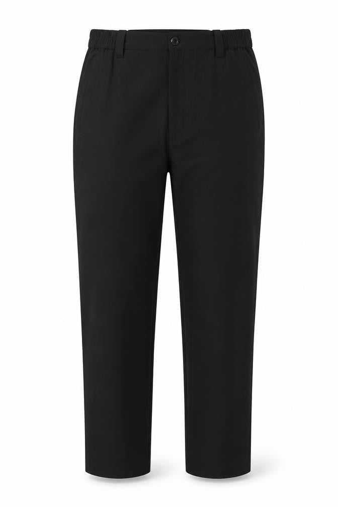 Pegasus Womens Black Polyester Trousers Size 36 in L29 in Regular Zip